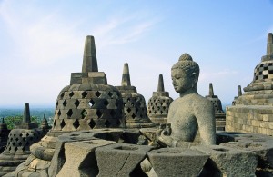Stupa-Candi-Borobudur-View